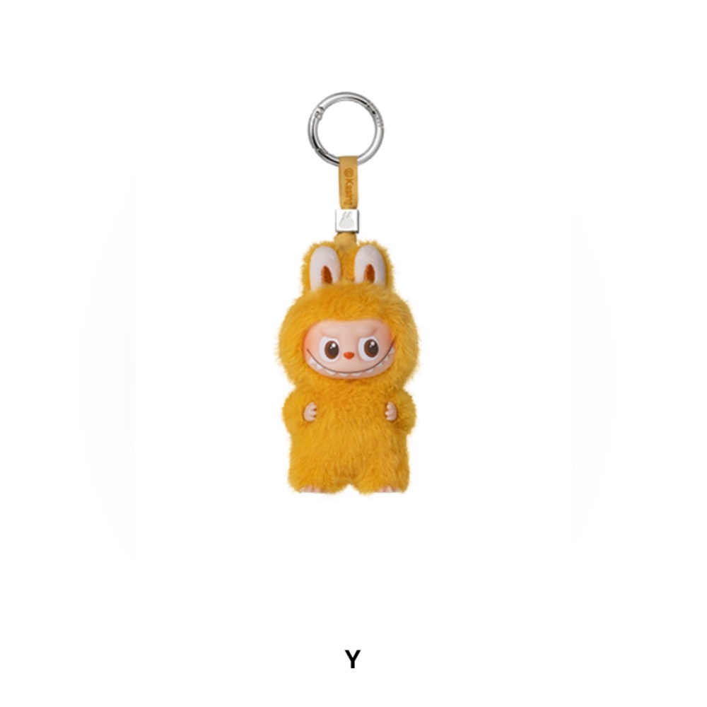 'Y' Vinyl Plush Pendant - POP MART Labubu THE MONSTERS Pin for Love Series NIB